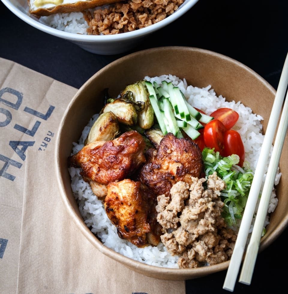 rice bowl for takeout
