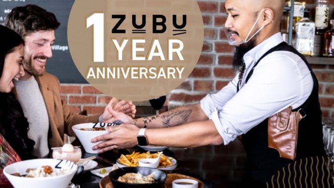 ZUBU one year anniversary